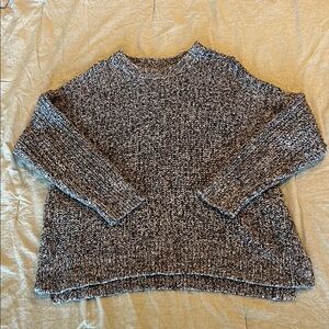 Aerie multicolored crew neck sweater